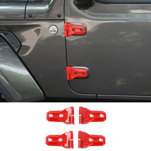 For 2018+ Jeep Wrangler JL Gladiator JT 2 Door Exterior Decoration Door Hinge Cover Trim RT-TCZ