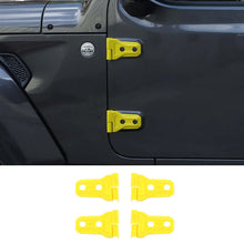 For 2018+ Jeep Wrangler JL Gladiator JT 2 Door Exterior Decoration Door Hinge Cover Trim RT-TCZ