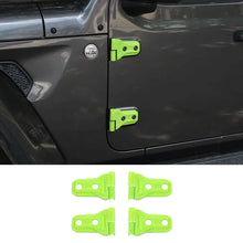 For 2018+ Jeep Wrangler JL Gladiator JT 2 Door Exterior Decoration Door Hinge Cover Trim RT-TCZ