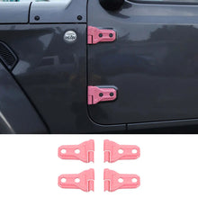 For 2018+ Jeep Wrangler JL Gladiator JT 2 Door Exterior Decoration Door Hinge Cover Trim RT-TCZ