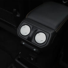For 2018+ Jeep Wrangler JL / Gladiator JT 2 x Armrest Box Rear Air Vent Trim Aluminum Alloy RT-TCZ
