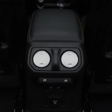 For 2018+ Jeep Wrangler JL / Gladiator JT 2 x Armrest Box Rear Air Vent Trim Aluminum Alloy RT-TCZ