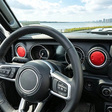 For 2018+ Jeep Wrangler JL / Gladiator JT 4 x Dashboard Air Conditioning Vent Trim Cover Aluminium Alloy RT-TCZ