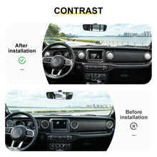 For 2018+ Jeep Wrangler JL / Gladiator JT 6 x Dashboard & Armrest Box Air Condition Vent Cover Trim RT-TCZ