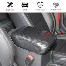 For 2018+ Jeep Wrangler JL/Gladiator JT Central Armrest Box Panel Cover Trim Carbon Fiber RT-TCZ