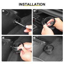 For 2018+ Jeep Wrangler JL/Gladiator JT Drink Water Cup Holder Mount Bolt-on Stand Bracket RT-TCZ