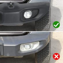For 2018+ Jeep Wrangler JL/Gladiator JT Front Fog Lamp Light Trim Bezels C-Style RT-TCZ