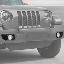 For 2018+ Jeep Wrangler JL/Gladiator JT Front Fog Lamp Light Trim Bezels C-Style RT-TCZ