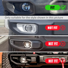 For 2018+ Jeep Wrangler JL/Gladiator JT Front Fog Lamp Light Trim Bezels C-Style RT-TCZ