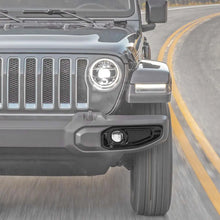 For 2018+ Jeep Wrangler JL/Gladiator JT Front Fog Lamp Light Trim Bezels RT-TCZ