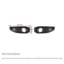 For 2018+ Jeep Wrangler JL/Gladiator JT Front Fog Lamp Light Trim Bezels RT-TCZ