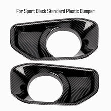 For 2018+ Jeep Wrangler JL/Gladiator JT Front Fog Light & Front Bumper Fog Light Trim Bezels RT-TCZ