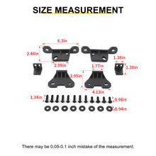 For 2018+ Jeep Wrangler JL / Gladiator JT Hard Top Mounting Brackets Kit （6 pcs） RT-TCZ