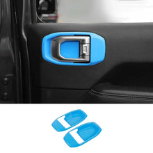 For 2018+ Jeep Wrangler JL/ Gladiator JT Interior Rear Door Handle Bowl Cover Trim 4-Door RT-TCZ