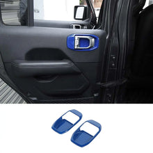 For 2018+ Jeep Wrangler JL/ Gladiator JT Interior Rear Door Handle Bowl Cover Trim 4-Door RT-TCZ