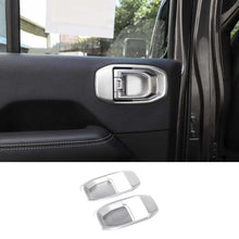 For 2018+ Jeep Wrangler JL/ Gladiator JT Interior Rear Door Handle Bowl Cover Trim 4-Door RT-TCZ