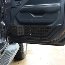 For 2018+ Jeep Wrangler JL/Gladiator JT Metal Front Door Net Mount Pockets Storage Box Organizer Black RT-TCZ