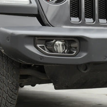 For 2018+ Jeep Wrangler JL/Gladiator JT Sport Front Fog Lamp Light Trim Bezels Carbon Fiber RT-TCZ