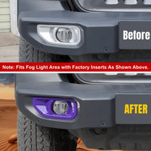 For 2018+ Jeep Wrangler JL/Gladiator JT Sport Front Fog Lamp Light Trim Bezels RT-TCZ