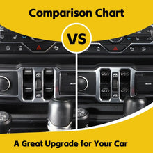 For 2018+ Jeep Wrangler JL/Gladiator JT Window Switch Button Cover & Window Lift Switch Button Trim RT-TCZ