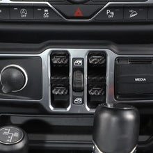 For 2018+ Jeep Wrangler JL/Gladiator JT Window Switch Button Cover & Window Lift Switch Button Trim RT-TCZ