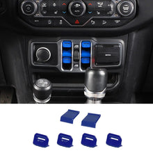For 2018+ Jeep Wrangler JL/Gladiator JT Window Switch Button Cover & Window Lift Switch Button Trim RT-TCZ
