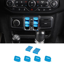 For 2018+ Jeep Wrangler JL/Gladiator JT Window Switch Button Cover & Window Lift Switch Button Trim RT-TCZ