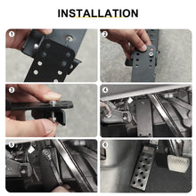 For 2018+ Jeep Wrangler JL Interior  Left Foot Rest Dead Pedal Pegs Panel Accessories RT-TCZ