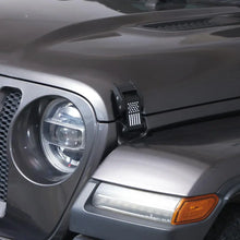 For 2018+ Jeep Wrangler JL JK Gladiator JT Hood Latch Catch Buckle USA Flag RT-TCZ