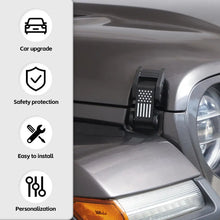 For 2018+ Jeep Wrangler JL JK Gladiator JT Hood Latch Catch Buckle USA Flag RT-TCZ