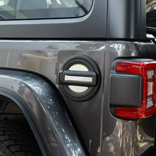 For 2018+ Jeep Wrangler JL JLU 3X Fuel Tank Cap Decor Cover Trim Aluminum RT-TCZ