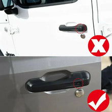 For 2018+ Jeep Wrangler JL JLU 4-Door Door Handle & Tailgate Handle Cover Trim RT-TCZ