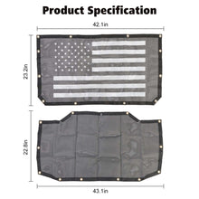 For 2018+ Jeep Wrangler JL JLU 4 Door Sunshade Top Mesh Cover UV Blocker Bikini Screen RT-TCZ