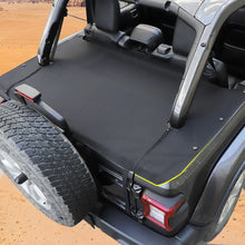 For 2018+ Jeep Wrangler JL JLU 4-door  Rear Cargo Cover Privacy Shade Trunk Luggage Cover Waterproof Oxford RT-TCZ