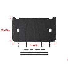 For 2018+ Jeep Wrangler JL JLU 4-door  Rear Cargo Cover Privacy Shade Trunk Luggage Cover Waterproof Oxford RT-TCZ
