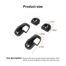 For 2018+ Jeep Wrangler JL JLU 4Pcs Seat Belt Buckle Trim Cover RT-TCZ