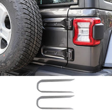 For 2018+ Jeep Wrangler JL JLU Aluminum Tailgate Hinge U-shaped Decorative Strip Cover Trim RT-TCZ