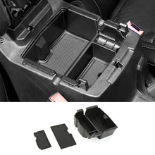 For 2018+ Jeep Wrangler JL JLU Center Console Organizer Tray Armrest Storage Box Divider RT-TCZ