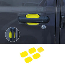 For 2018+ Jeep Wrangler JL JLU Door Handle Bowl Trims 5PCS RT-TCZ