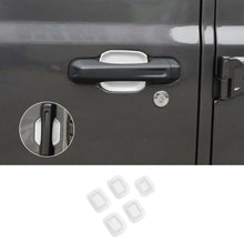 For 2018+ Jeep Wrangler JL JLU Door Handle Bowl Trims 5PCS RT-TCZ