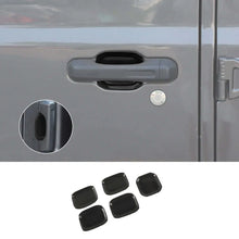 For 2018+ Jeep Wrangler JL JLU Door Handle Bowl Trims 5PCS RT-TCZ