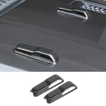 For 2018+ Jeep Wrangler JL JLU Exterior Decoration Cover Trim Carbon Fiber Full Set Available Separately RT-TCZ