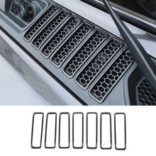 For 2018+ Jeep Wrangler JL JLU Exterior Decoration Cover Trim Carbon Fiber Full Set Available Separately RT-TCZ