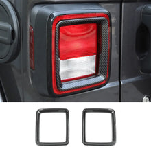 For 2018+ Jeep Wrangler JL JLU Exterior Decoration Cover Trim Carbon Fiber Full Set Available Separately RT-TCZ