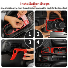 For 2018+ Jeep Wrangler JL JLU Gladiator JT Center Armrest Switch Gear Trim RT-TCZ