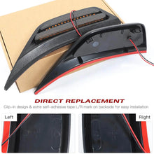 For 2018+ Jeep Wrangler JL JLU Gladiator JT LED Fender Marker Lights Side Turn Signal Lamp Smoke Lens 2pcs RT-TCZ