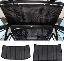 For 2018+ Jeep Wrangler JL JLU Headliner Hardtop Heat Insulation Kit Rear Window Ceiling Roof Insulation Cotton Kit RT-TCZ