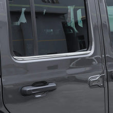 For 2018+ Jeep Wrangler JL JLU JT 2/4Door Stainless Steel Door Window Bottom Strips Cover Trim RT-TCZ
