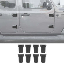 For 2018+ Jeep Wrangler JL JLU JT Door Hinge cover Trim With USA Flag Pattern RT-TCZ