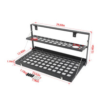 For 2018+ Jeep Wrangler JL JLU Metal Rear Door Tailgate Table Shelf Storage Rack RT-TCZ